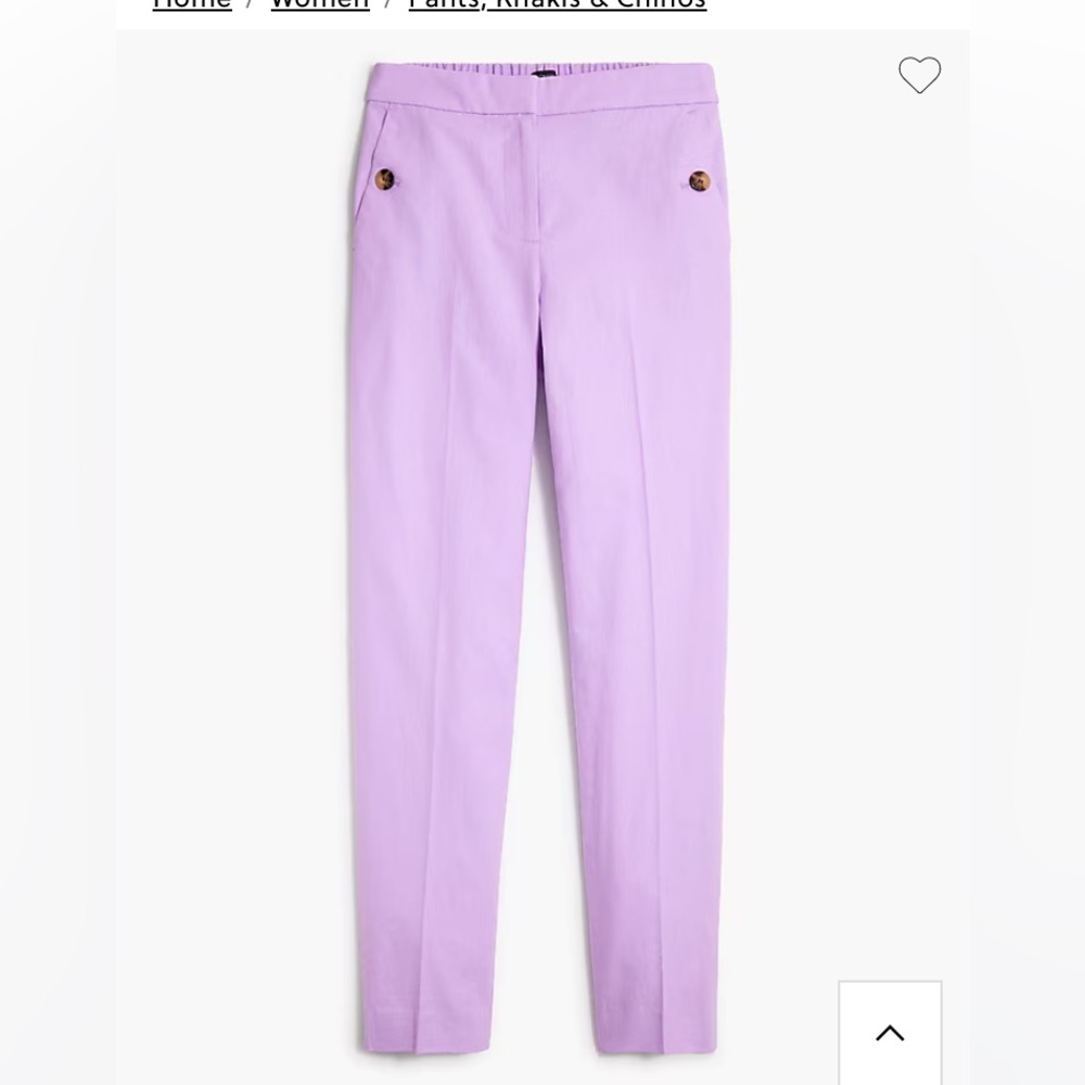 Black Jcrew straight linen blend pants